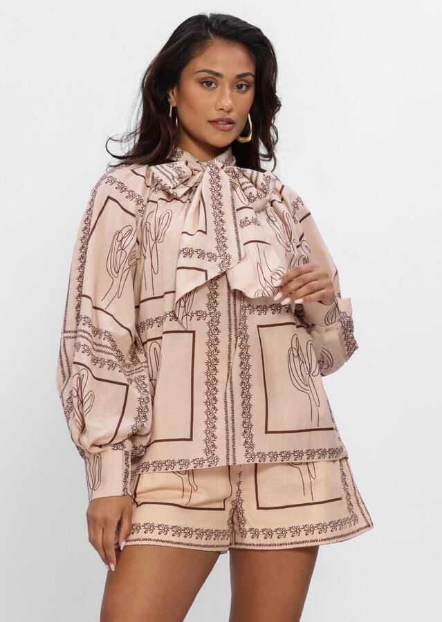 IBANA Dames Blouses Tiara Desert Beige