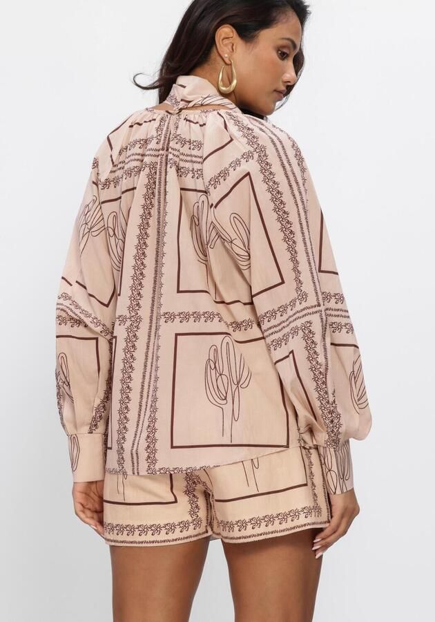 IBANA Dames Blouses Tiara Desert Beige - Foto 3