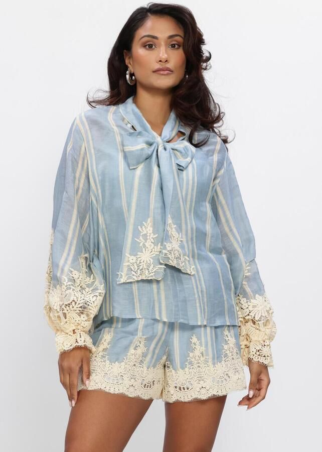 IBANA Dames Blouses Tivina Lichtblauw