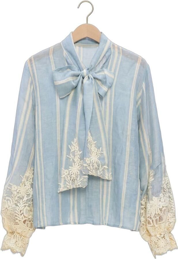 IBANA Dames Blouses Tivina Lichtblauw - Foto 4