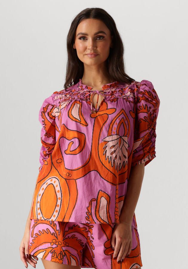 Ibana Mini-jurk met print Tizana roze - Foto 4