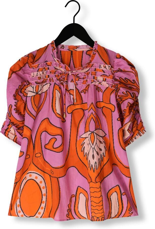 Ibana Mini-jurk met print Tizana roze - Foto 3