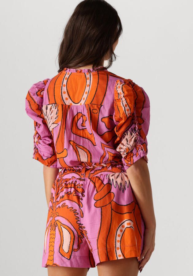 Ibana Mini-jurk met print Tizana roze