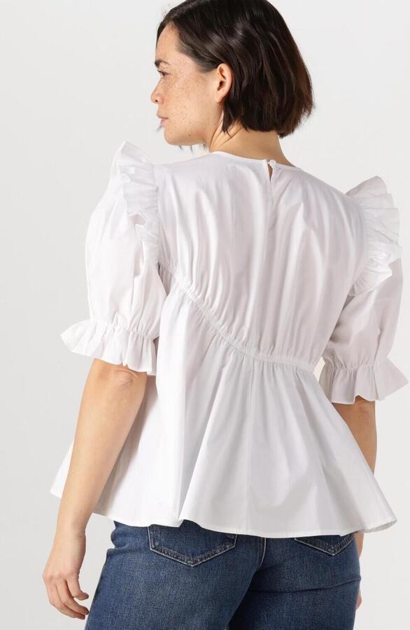 Ibana Korte Mouw Top Tullia White Dames - Foto 3