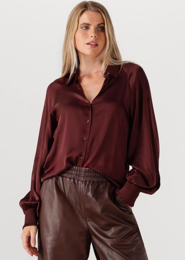 IBANA Dames Blouses Tyna Bordeaux - Foto 4
