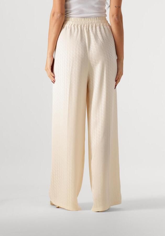 Ibana Wijde Ecru Paline Broek Beige Dames