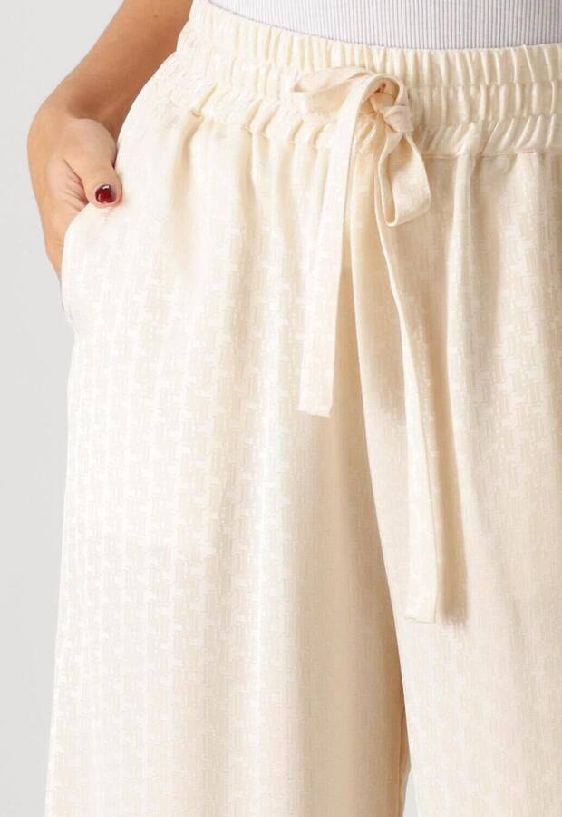 Ibana Wijde Ecru Paline Broek Beige Dames - Foto 2