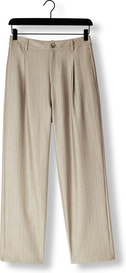 IBANA Dames Broeken Pelah Pinestripe Taupe - Foto 3