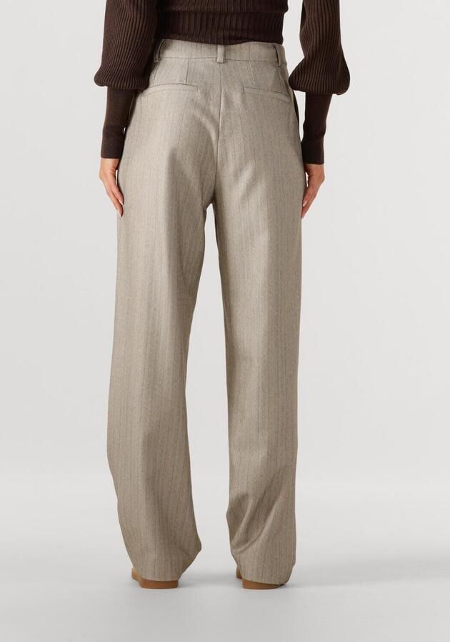 IBANA Dames Broeken Pelah Pinestripe Taupe