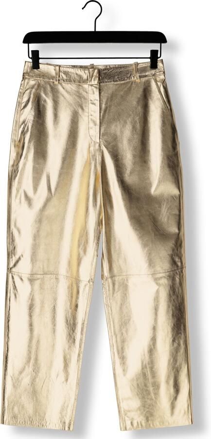 IBANA Dames Broeken Perfecta Metallic Goud - Foto 2
