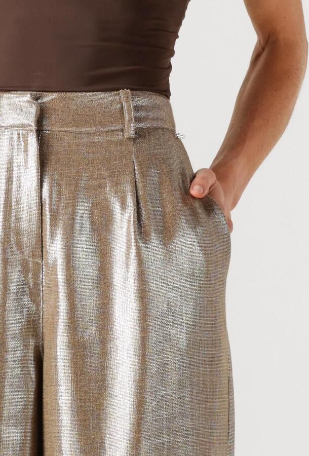 IBANA Dames Broeken Pessy Shimmery Goud - Foto 2