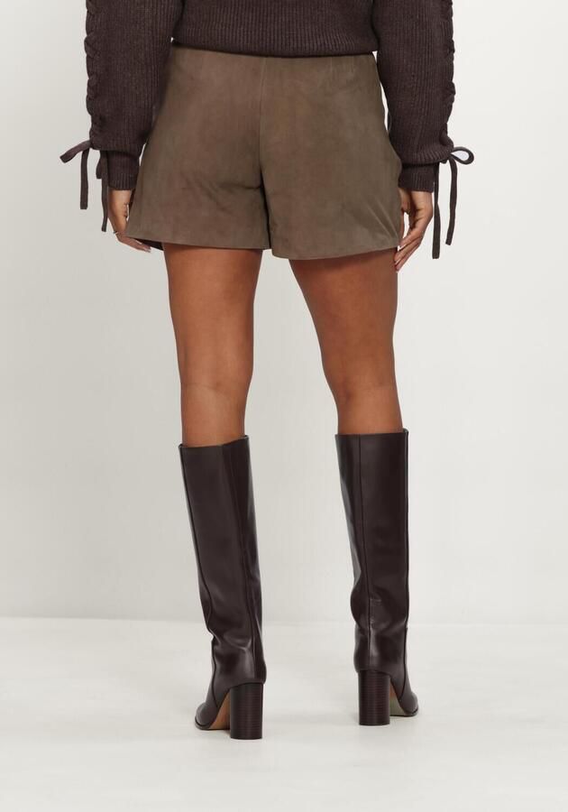 IBANA Dames Broeken Sindi Suede Taupe - Foto 3
