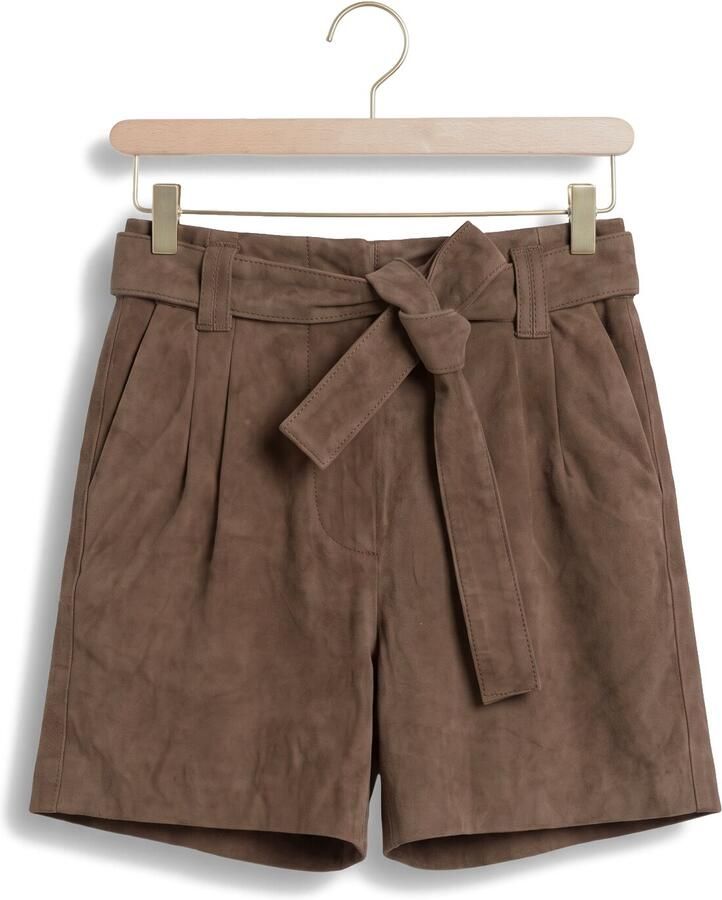 IBANA Dames Broeken Sindi Suede Taupe - Foto 2