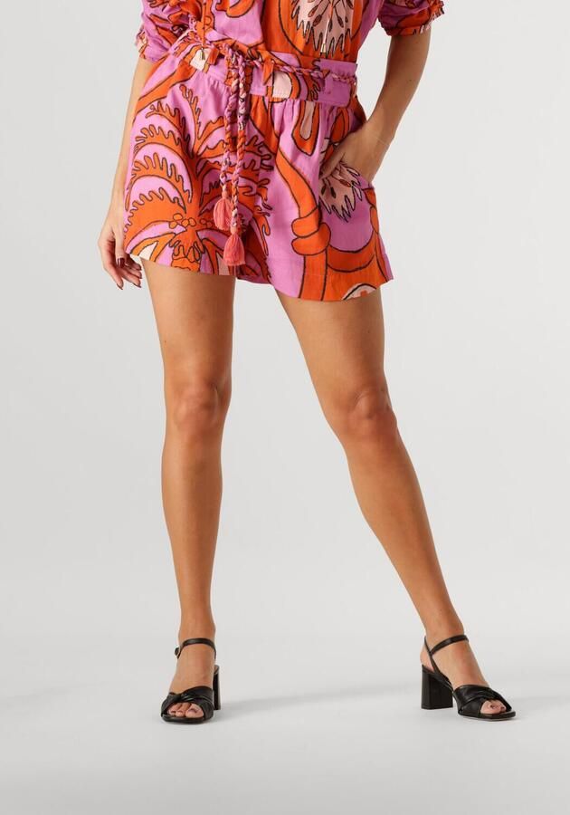 IBANA relaxed high waist casual short rood - Foto 4