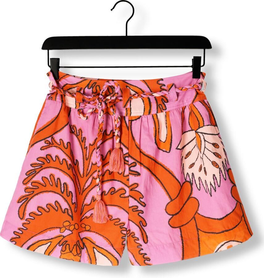 IBANA relaxed high waist casual short rood