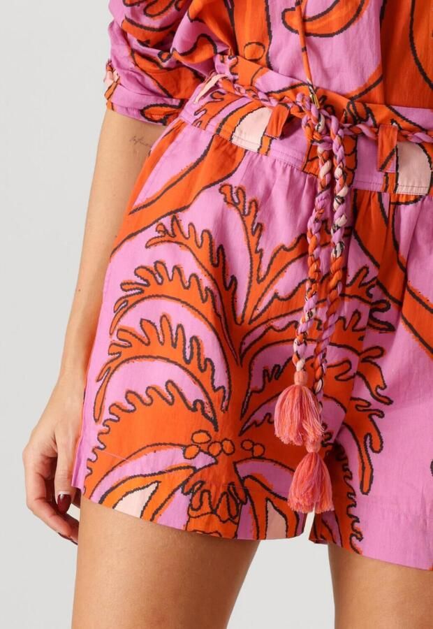 IBANA relaxed high waist casual short rood - Foto 3