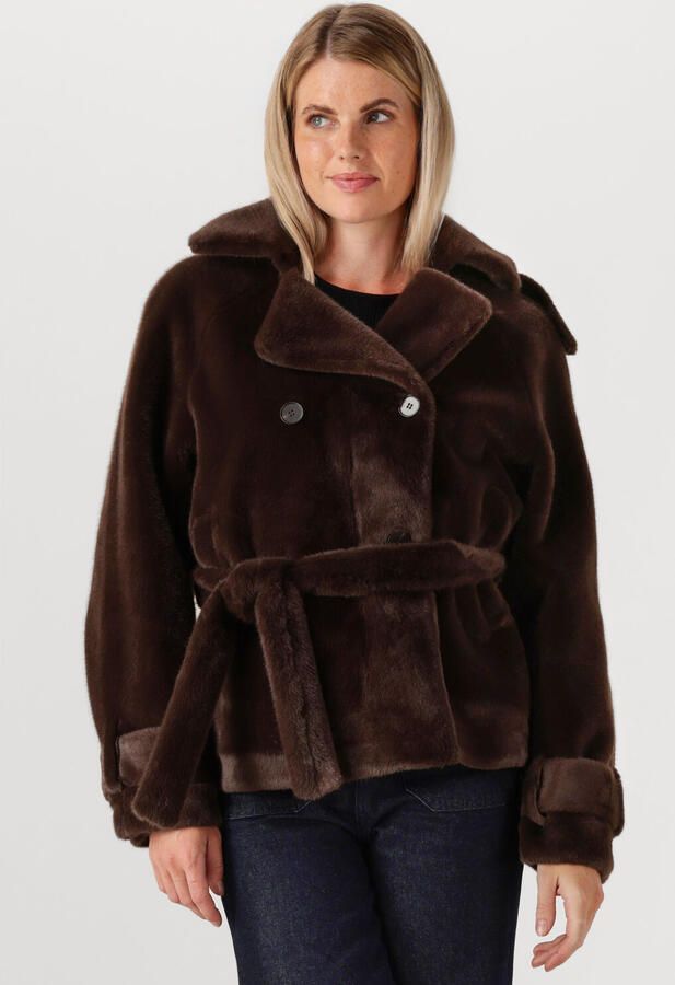 IBANA Dames Jassen Cristel Bruin - Foto 4