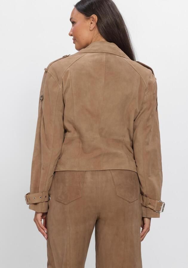 IBANA Dames Jassen Jalissa Suede Camel - Foto 3
