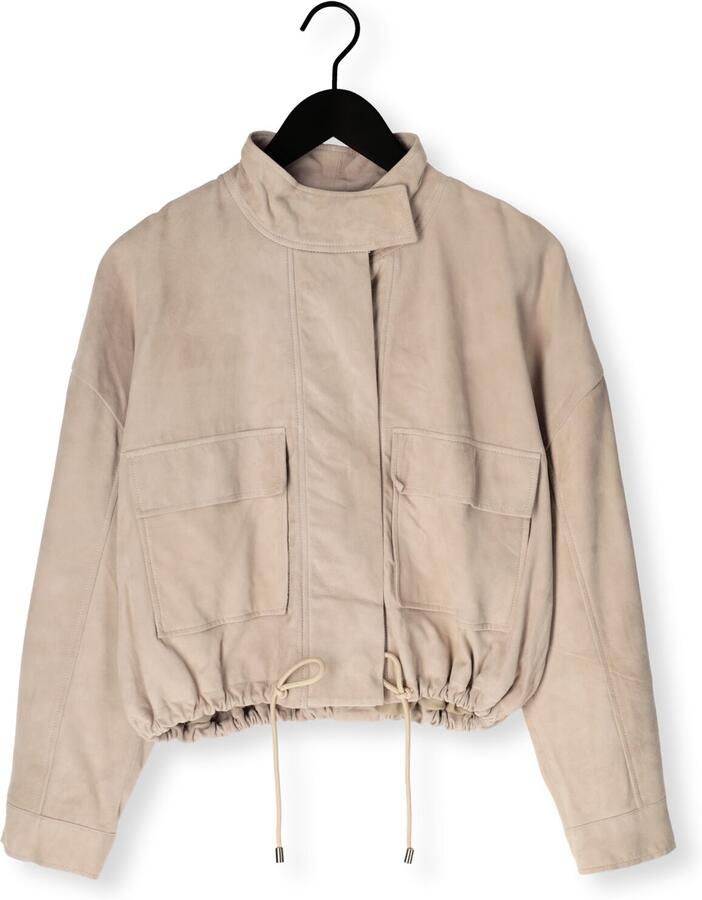 IBANA Dames Jassen Jigo Suede Beige - Foto 2