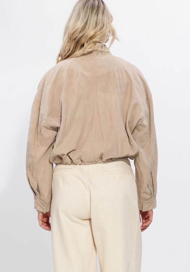 IBANA Dames Jassen Jigo Suede Beige - Foto 3