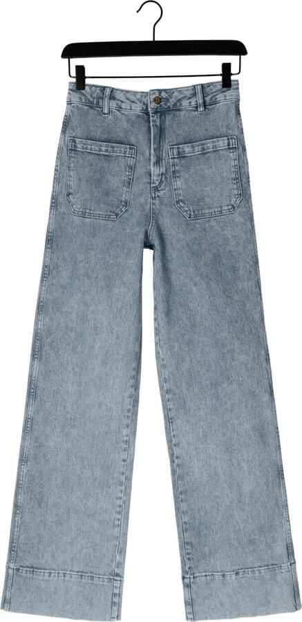 IBANA wide leg jeans medium blue denim - Foto 4