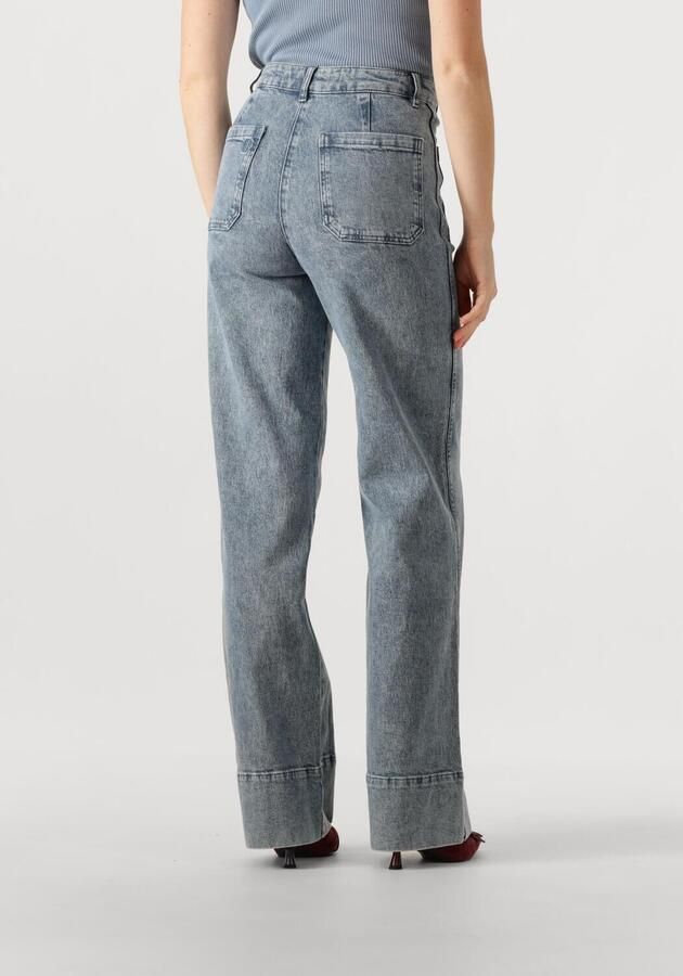 IBANA wide leg jeans medium blue denim - Foto 2