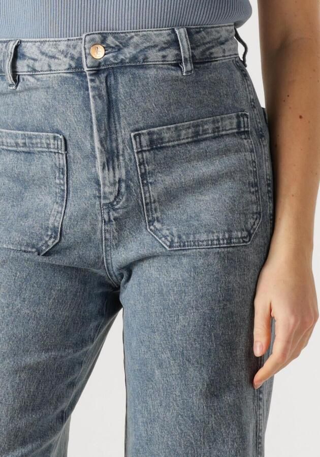 IBANA wide leg jeans medium blue denim - Foto 3