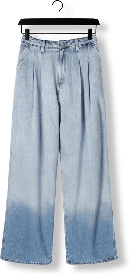 IBANA high waist wide leg jeans light blue denim - Foto 3