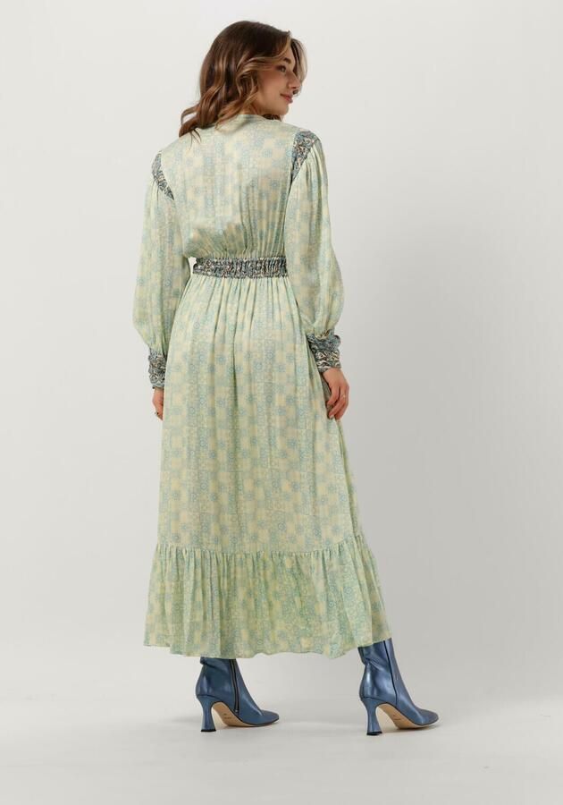Ibana Maxi Jurk Dalan Lichtblauw Multicolor Dames