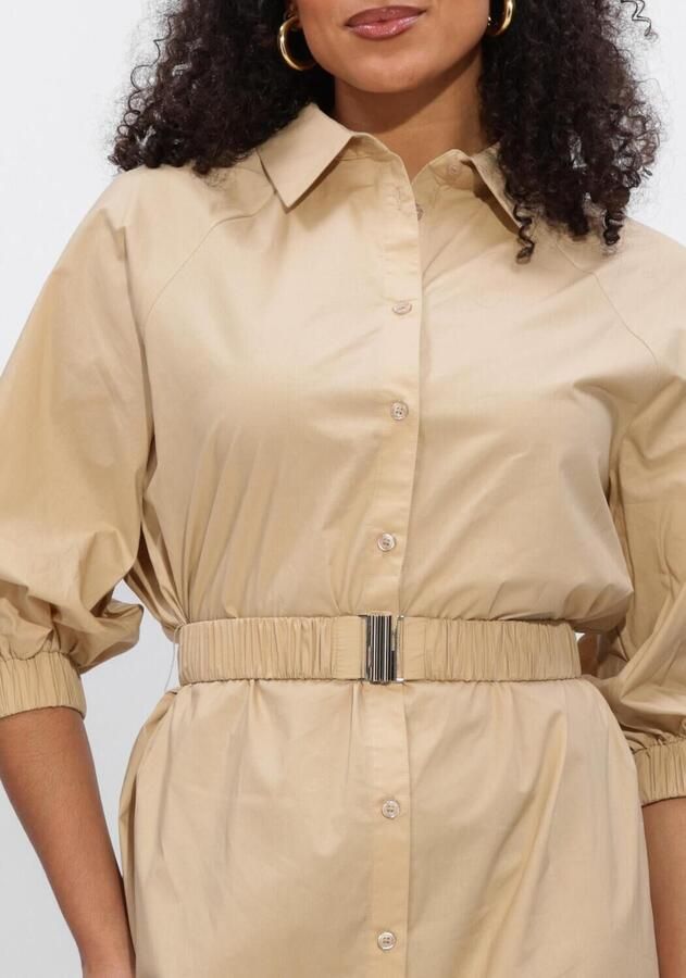 Ibana Canvas maxi-jurk Danique Beige - Foto 2