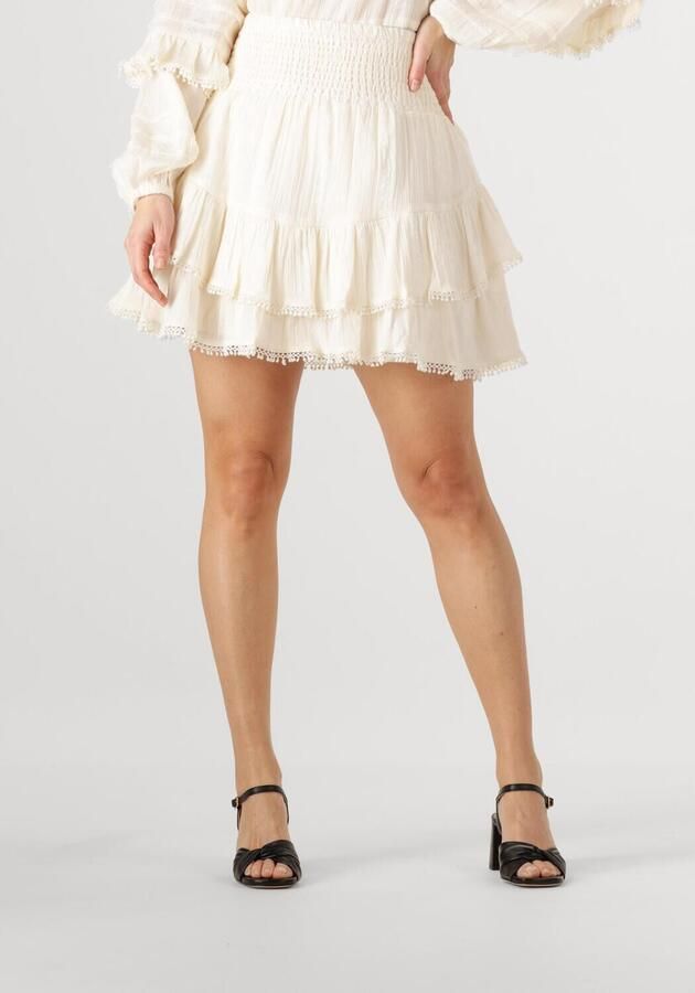 Ibana Ecru Sarlotte Minirok Beige Dames - Foto 4