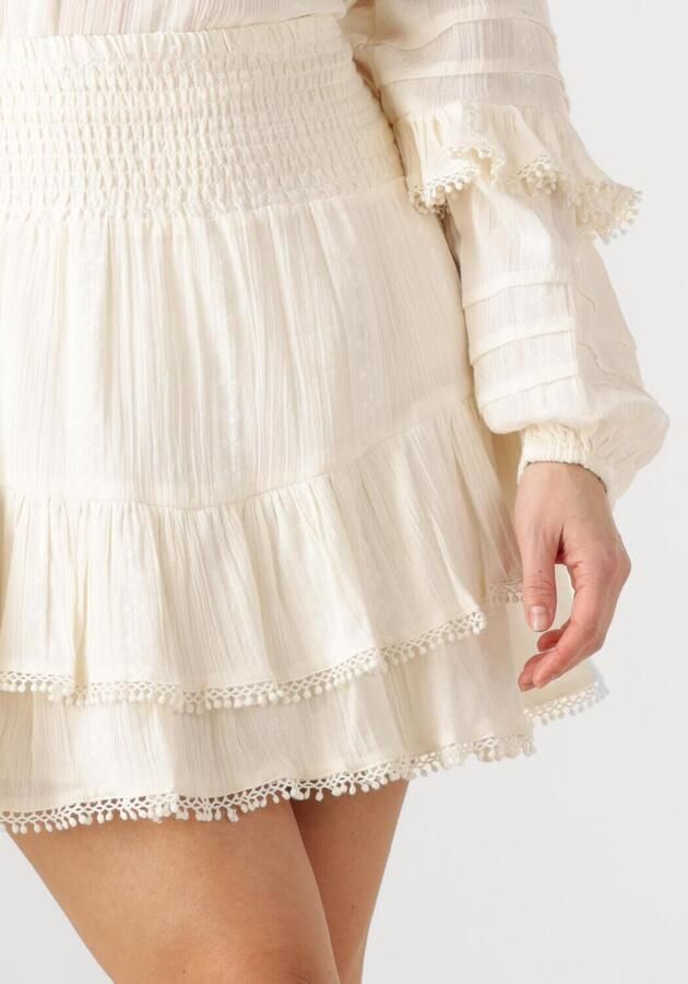 Ibana Ecru Sarlotte Minirok Beige Dames - Foto 3