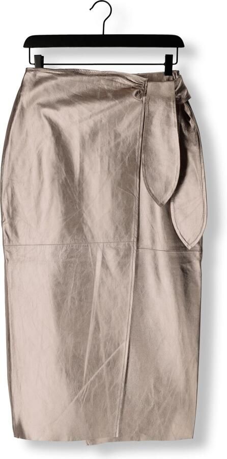 Ibana Metallic Midirok voor Stijlvolle Avonden Gray Dames - Foto 2