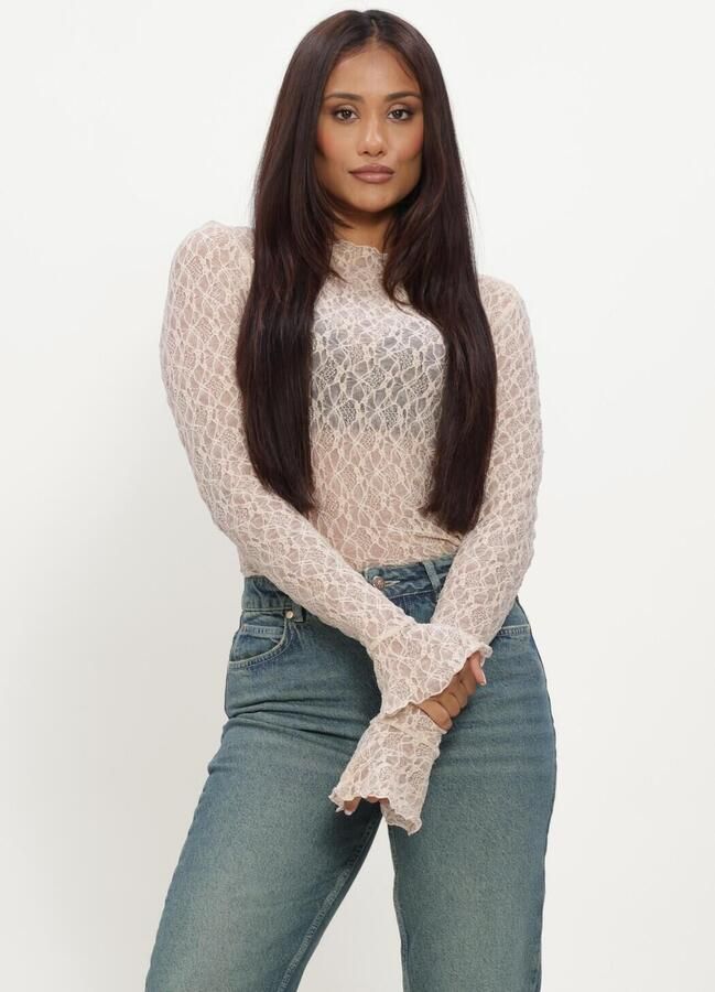 IBANA Dames Tops & T-shirts Taola Beige