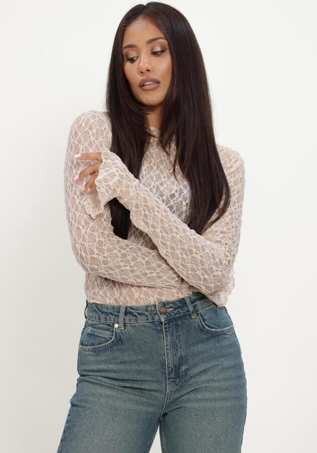 IBANA Dames Tops & T-shirts Taola Beige - Foto 3