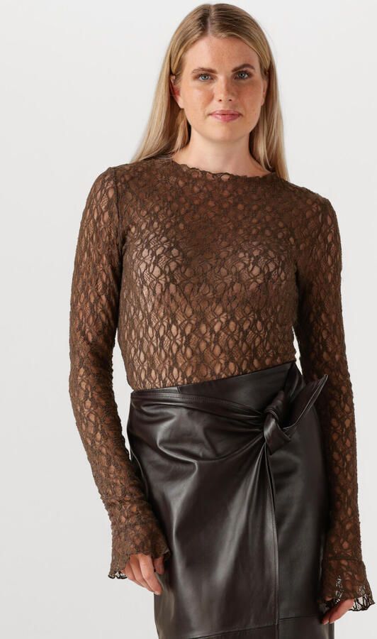 IBANA Dames Tops & T-shirts Taola Bruin - Foto 4