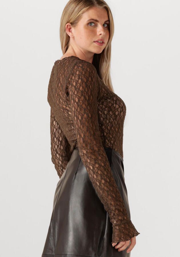 IBANA Dames Tops & T-shirts Taola Bruin - Foto 2