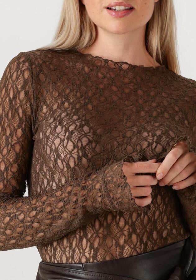 IBANA Dames Tops & T-shirts Taola Bruin