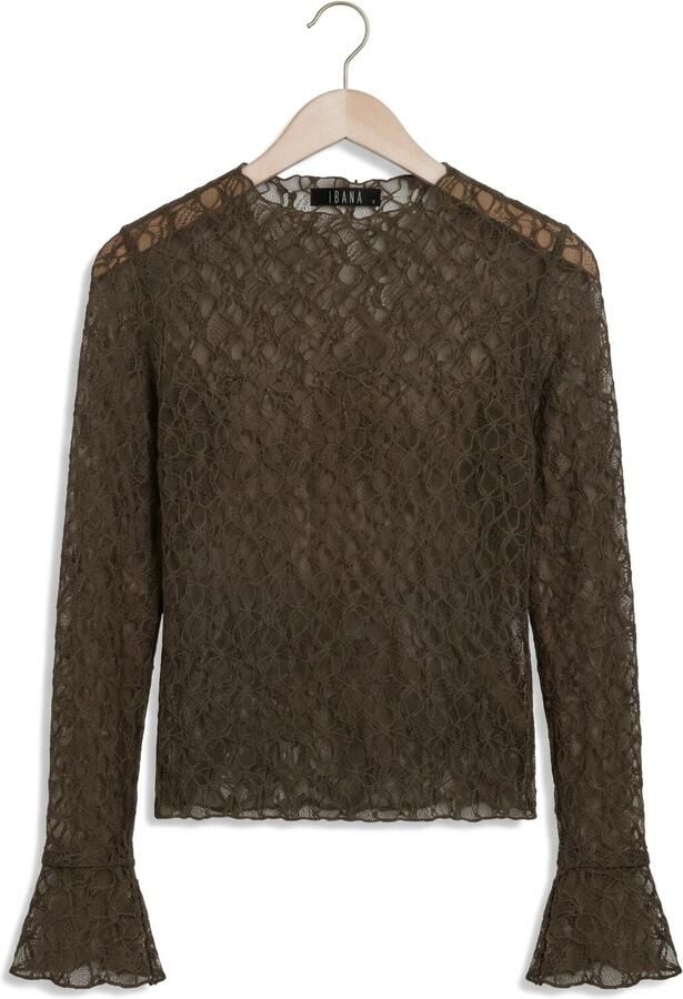 IBANA Dames Tops & T-shirts Taola Bruin - Foto 4