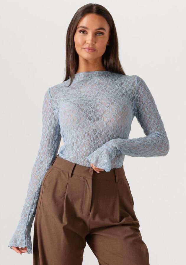 IBANA Dames Tops & T-shirts Taola Lichtblauw - Foto 4