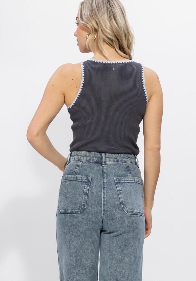 IBANA Dames Tops & T-shirts Timora Donkergrijs - Foto 3