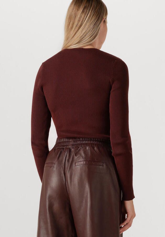 IBANA Dames Truien & Vesten Tamora Longsleeve Bruin - Foto 2