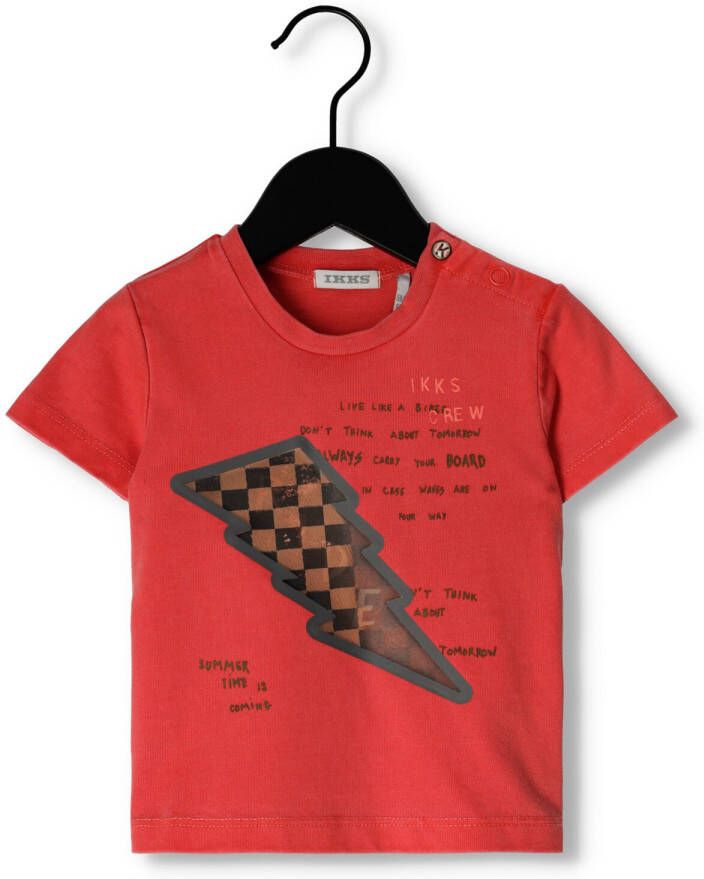IKKS Baby Tops & T-shirts Tee Shirt Mc Rood