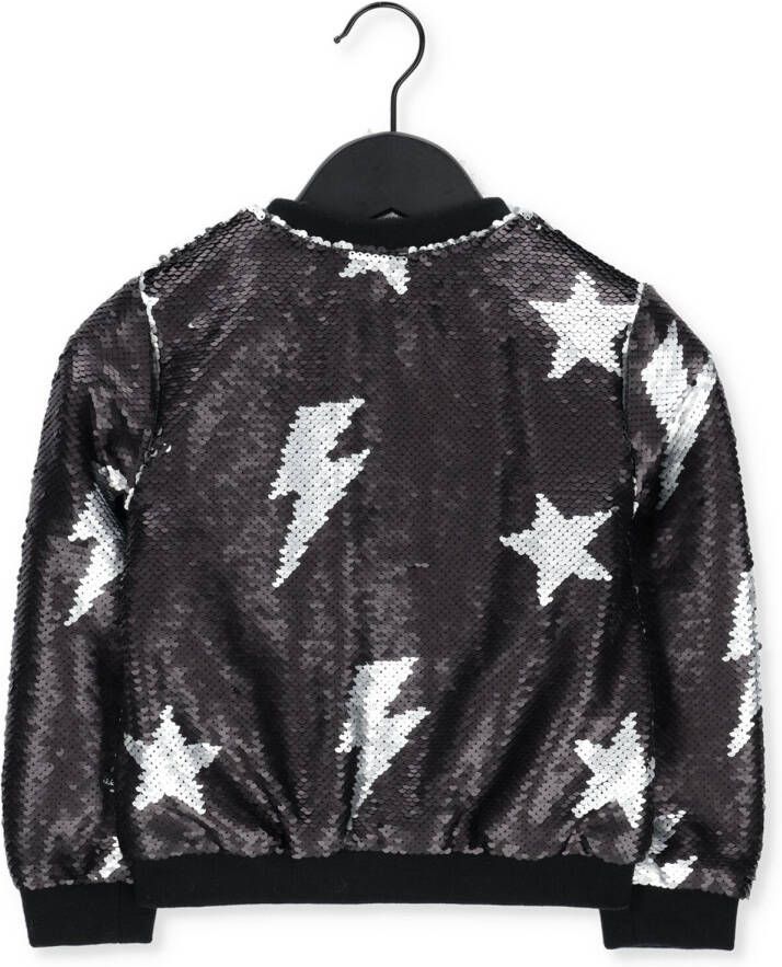 IKKS Meisjes Jassen Bombers Sequins Zwart