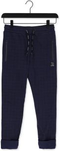 Indian Blue Jeans Donkerblauwe Joggingbroek Jog Pant Check