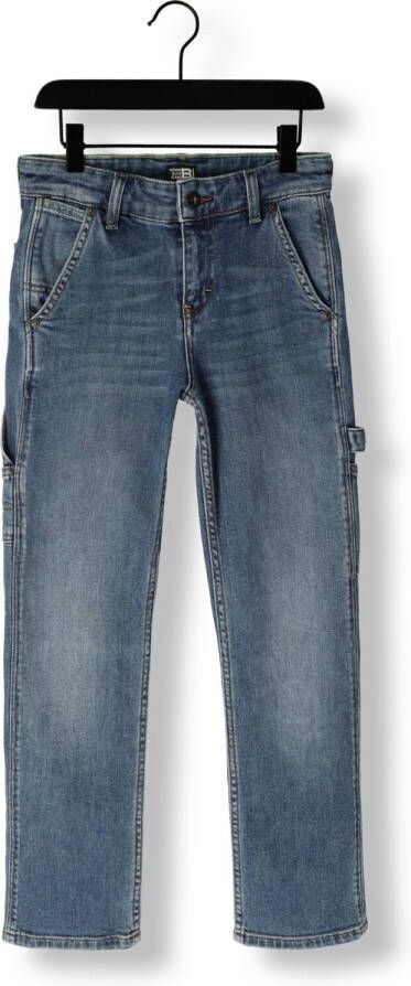 Indian Blue Jeans Blauwe Straight Leg Jeans Worker Robin Wide Straight Fit