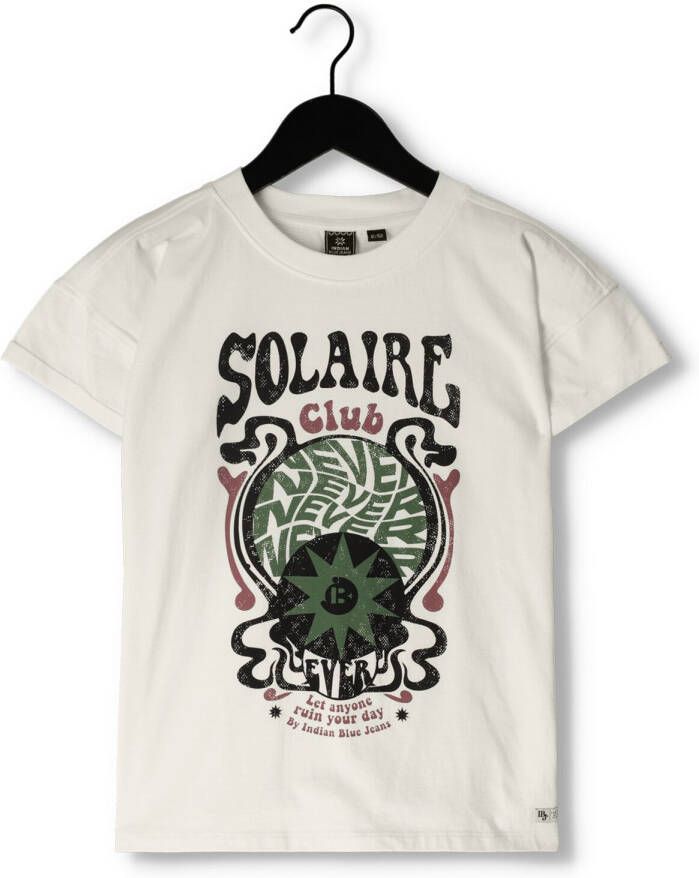 INDIAN BLUE JEANS Meisjes Tops & T-shirts T-shirt Solaire Club Gebroken Wit