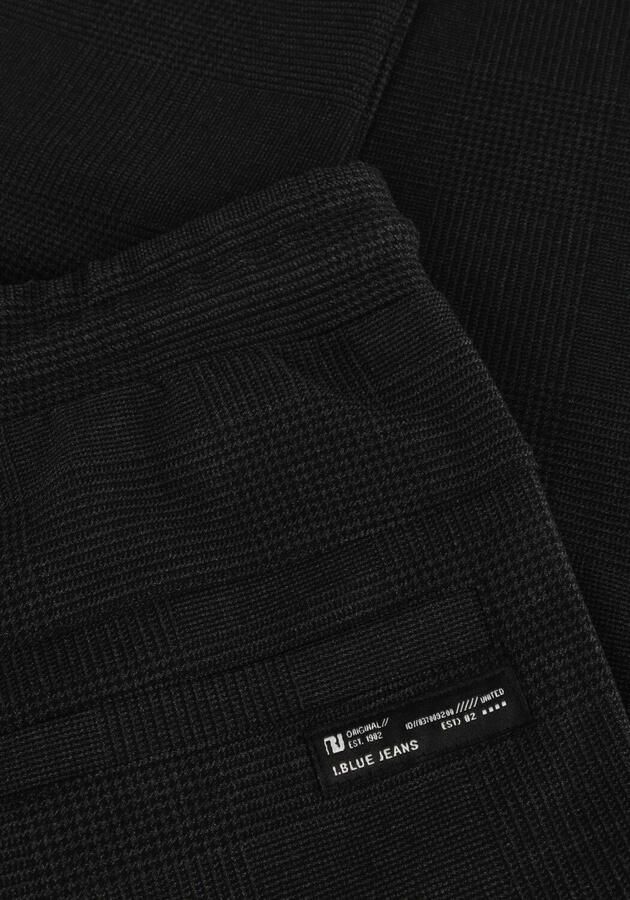 INDIAN BLUE JEANS Jongens Broeken Jog Pant Check Zip Zwart