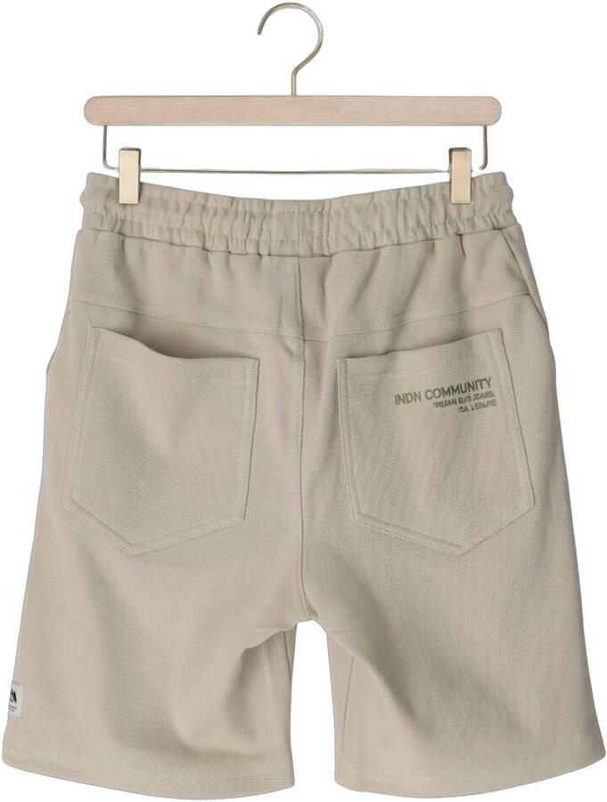 INDIAN BLUE JEANS Jongens Broeken Loose Jog Short Structure Beige - Foto 2