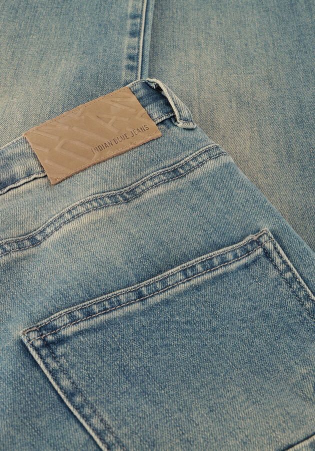 INDIAN BLUE JEANS Jongens Jeans 2655 Wide Loose Fit Used Jeans Donkerblauw